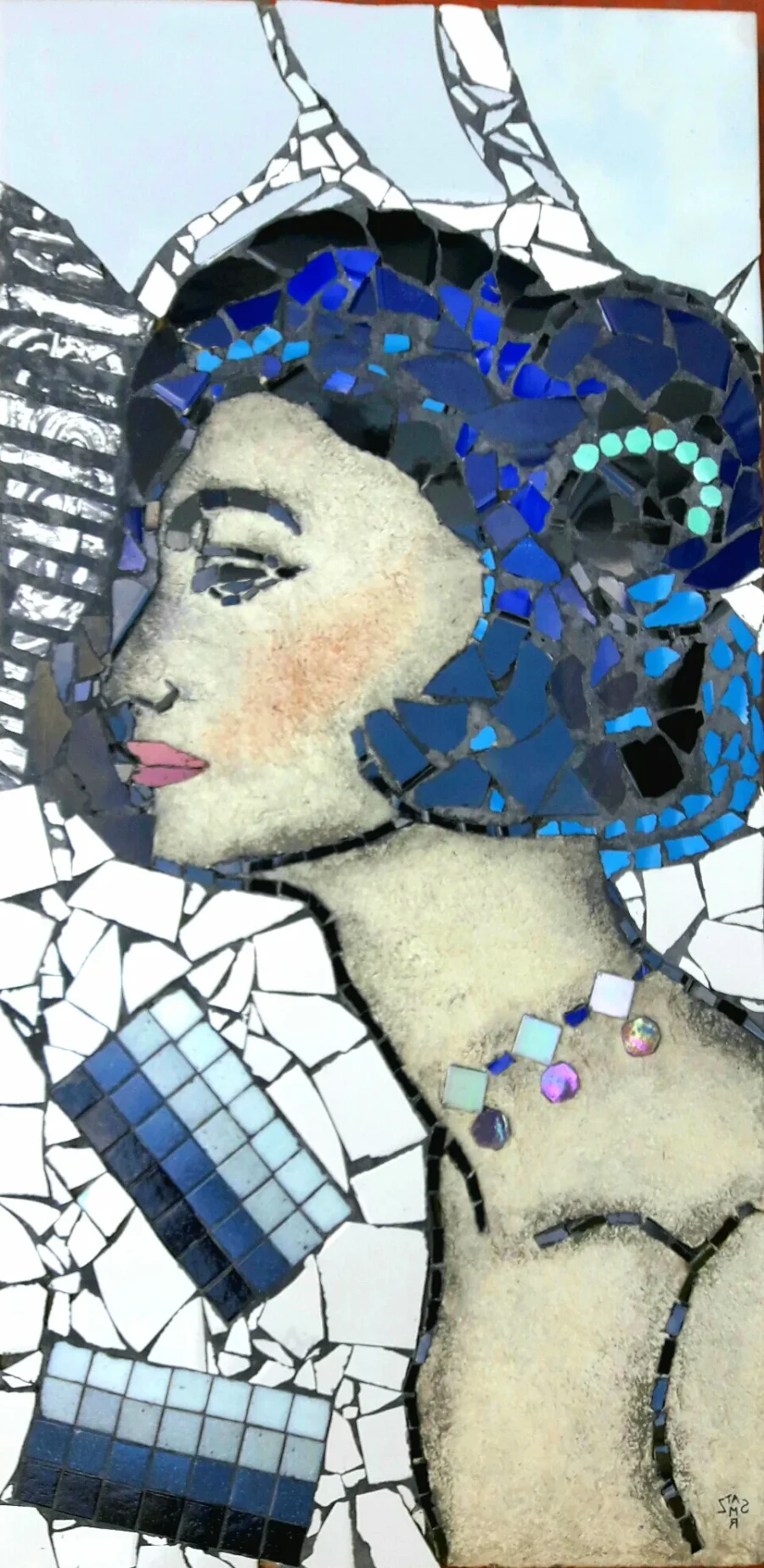 Obra en mosaico: Afrodita