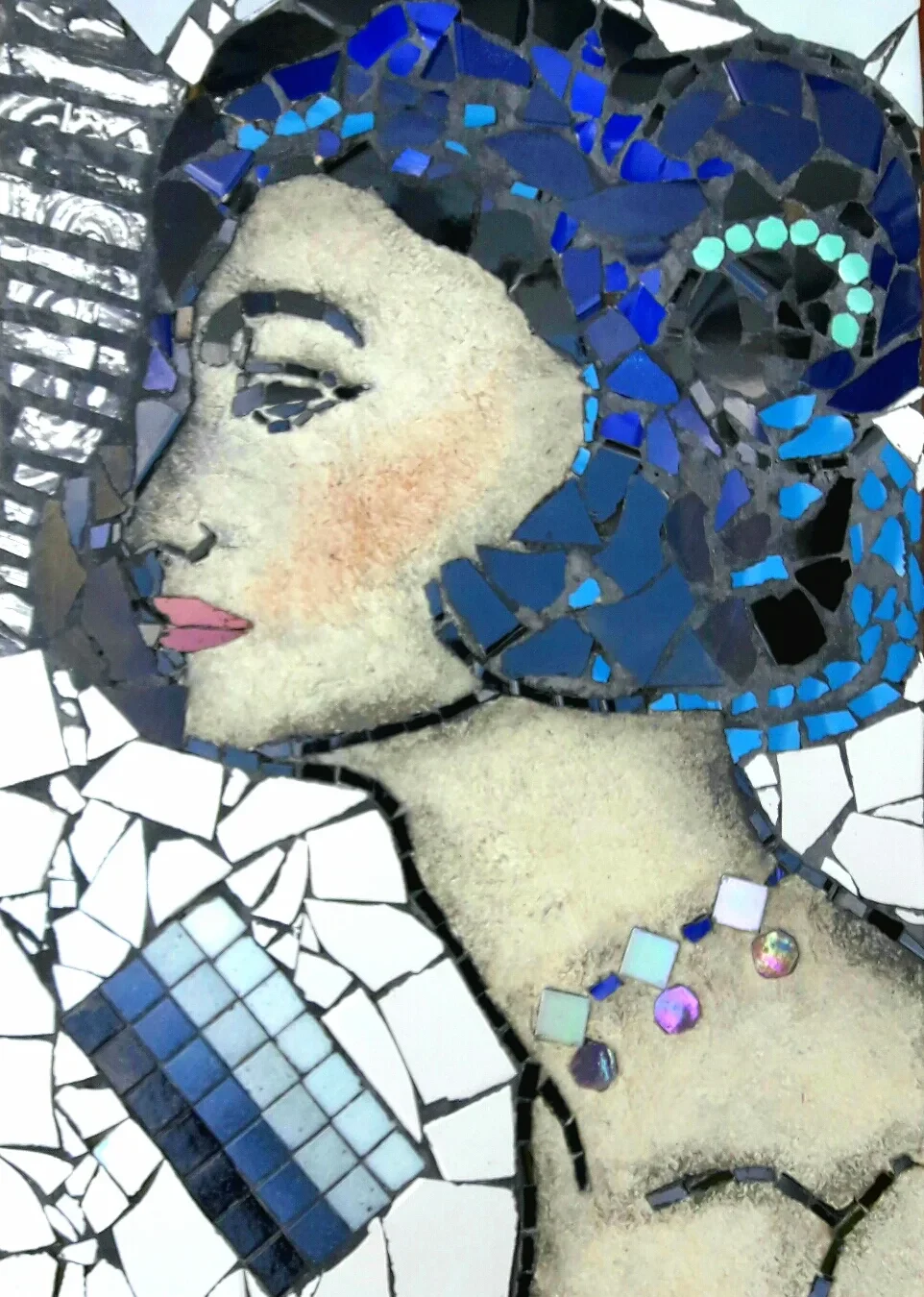 Obra en mosaico: Afrodita