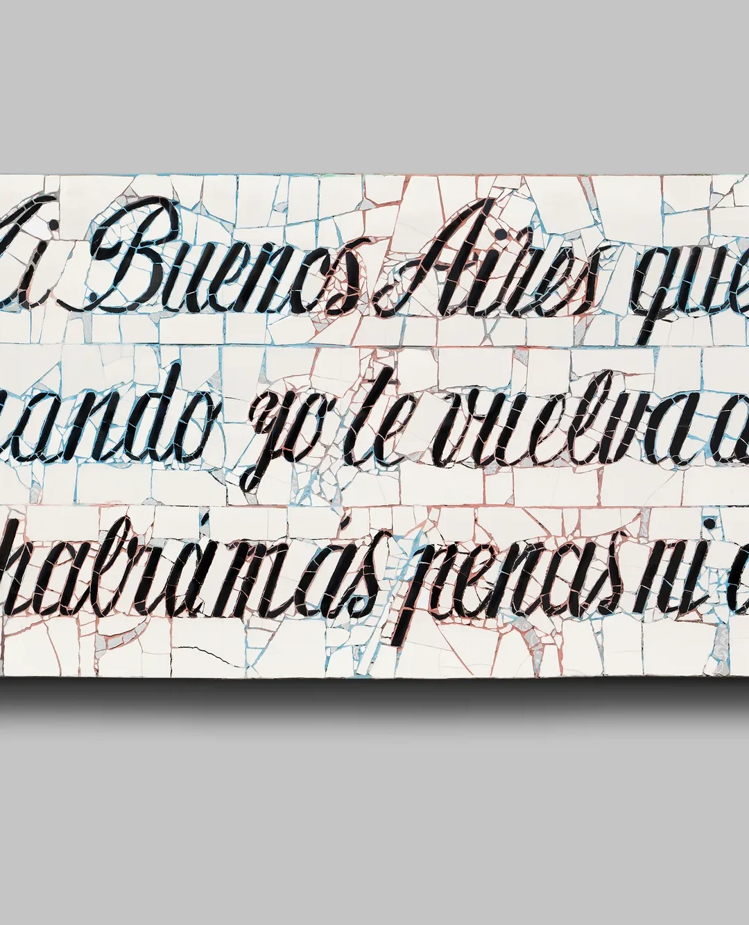 «Mi Buenos Aires querido», fileteado de Luis Zorz