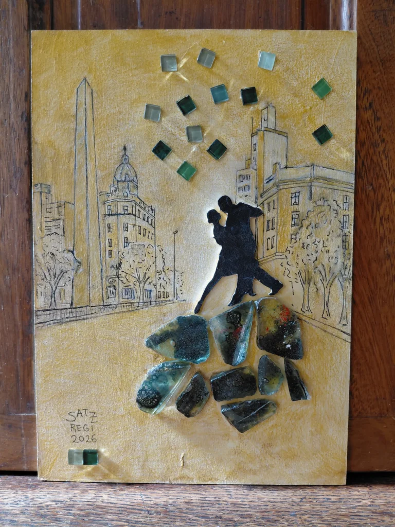 Obra «La despedida» de Regina Satz